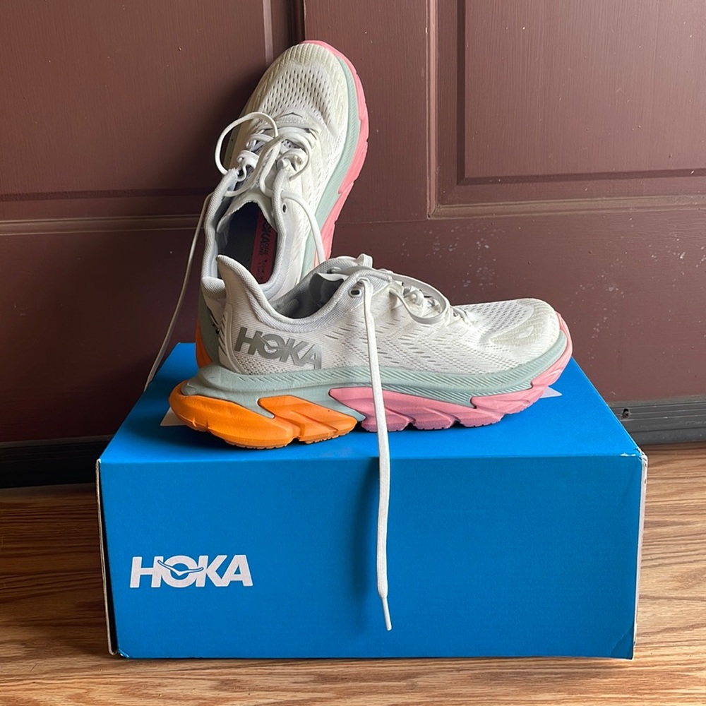 New Hoka One Clifton Edge Running Shoe